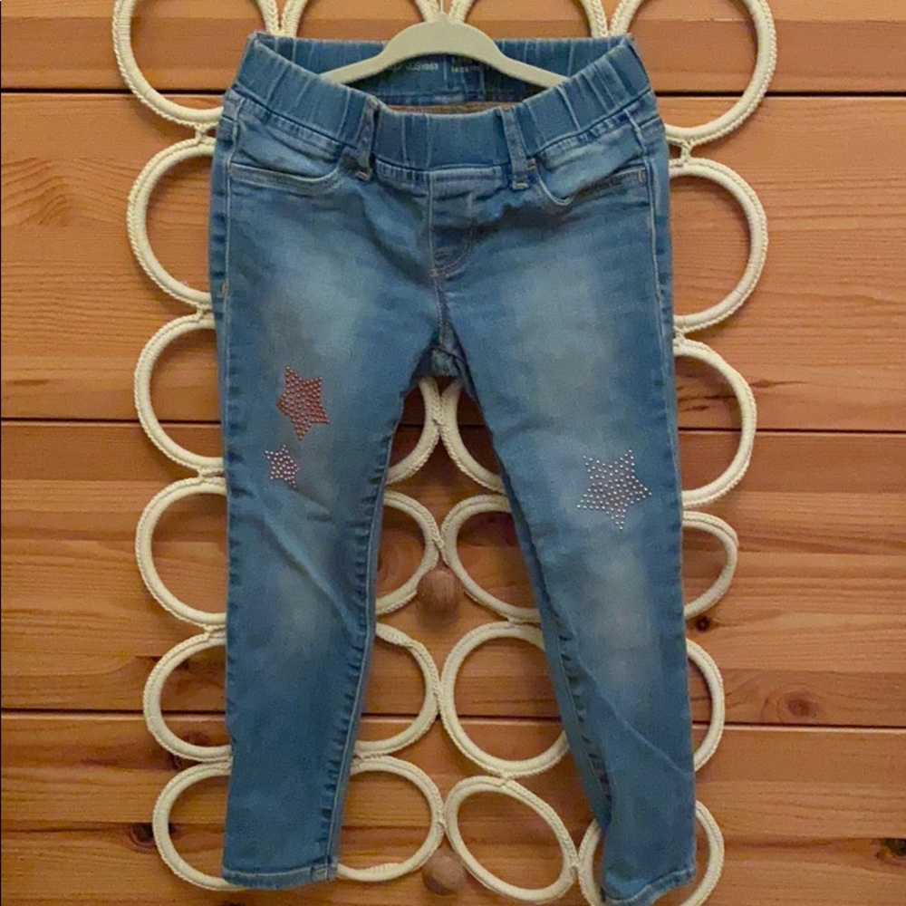 Gap girl’s star studded jeggings